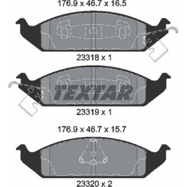 Bremsbelagsatz Chrysler P. Stratu 2331801