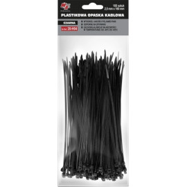 MOJE AUTO AMT20-H04 Kabelbinder 2,5 x 160 (1 Pack 100 Stück) Schwarz