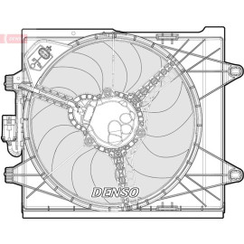 DENSO Kühlerlüfter DER09096