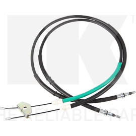 Seilzug, Feststellbremse Ford T. Fiesta/Fusion 95- Le/Pr Kpl 9025116