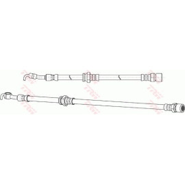 TRW Bremsschlauch PHD991 TRW Bremsschlauch PHD991
