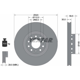 Bremsscheibe Vw P. Phaeton 02- 3.0/3.2/4.2B 323Mm Siehe Katalog 92122103 Bremsscheibe Vw P. Phaeton 02- 3.0/3.2/4.2B 323Mm Siehe Katalog 92122103