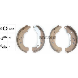 Bremsbacken Ford Focus 04 91064900