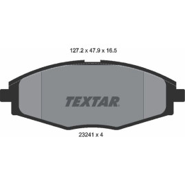 Textar Bremsbelagsatz 2324102 Textar Bremsbelagsatz 2324102