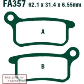 EBC Bremsklötze FA357TT EBC Bremsklötze FA357TT