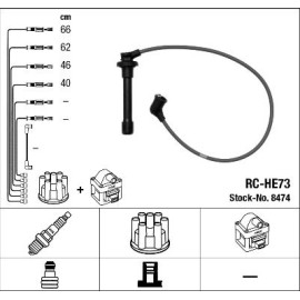 RC-HE73 NGK - Zündkabelsatz 8474