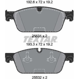 Bremsbelagsatz Db P. W166/X166 Gl/Ml 11 2553101