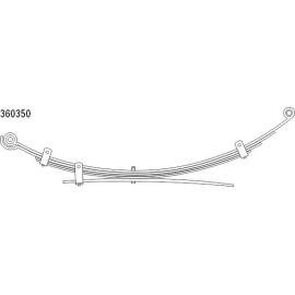 Federpaket - Federung/Dämpfung Mitsubishi T. L200 05-15 (4+1) (520/690Mm) 10.360.350.00