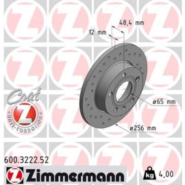 Bremsscheibe HA Sport 600.3222.52