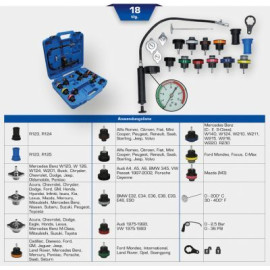 KS TOOLS Prüfset, Kühlsystemdruck BT521200