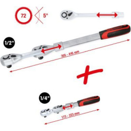 KS TOOLS Umschaltknarre 914.1412