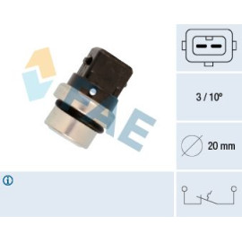 FAE Temperaturschalter, Kühlmittelwarnlampe 35650