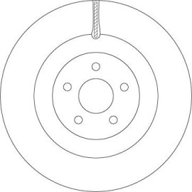 51 481 091 Bremsscheibe VA DF6871