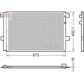 DENSO Kondensator, Klimaanlage DCN32065