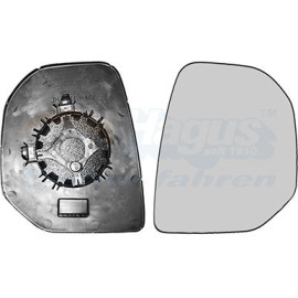 VAN WEZEL Spiegelglas, Außenspiegel 0905832