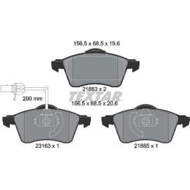 Bremsbelagsatz Vw P. T4 09/90 2188501