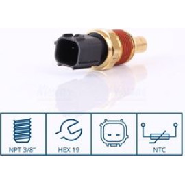 NISSENS Sensor, Kühlmitteltemperatur 207029