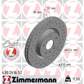 10 481 053 Sport Bremsscheibe VA Sport 430.2616.52 10 481 053 Sport Bremsscheibe VA Sport 430.2616.52