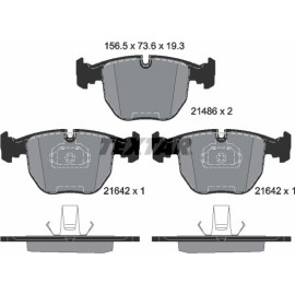 Bremsbelagsatz Bmw P. E39 11/95 2148602