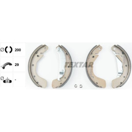 Bremsbacken Opel Astra F/Corsa A/B/Tigra 200X29 91044800