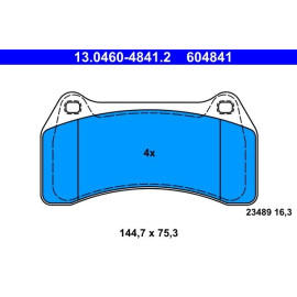 ATE Bremsbelagsatz 13.0460-4841.2