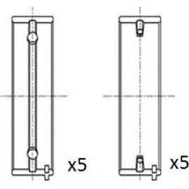 FAI AutoParts Kurbelwellenlager BM1003-STD