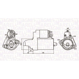 MAGNETI MARELLI Starter 063721050010