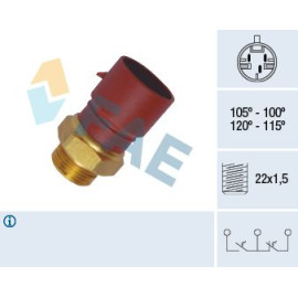 FAE Temperaturschalter, Kühlerlüfter 38040