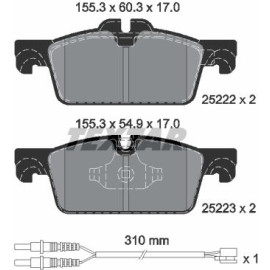 Bremsbelagsatz Peugeot S. 508 10 2522201