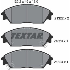 Bremsbelagsatz Honda P. Civic -92/Crx -92 2132201