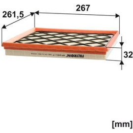 Filtron Luftfilter AP 051/7 Filtron Luftfilter AP 051/7
