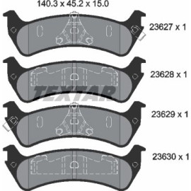 Bremsbelagsatz Ford T. Explorer 4.0-5.0 4Wd 94-01 Mit Sensor 2362701