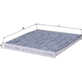 MAHLE Filter, Innenraumluft LAK 157