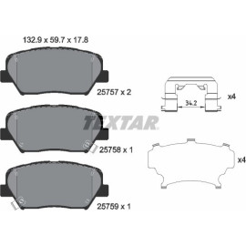Bremsbelagsatz Kia P. Cerens 13 2575701