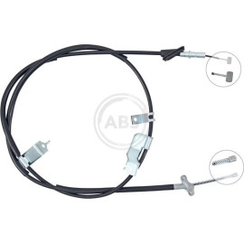 A.B.S. Handbremsseil Seilzug Festellbremse K14101