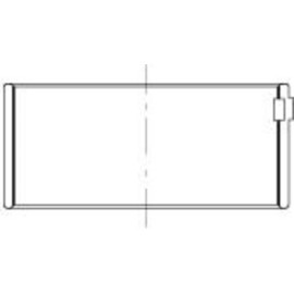 MAHLE Kurbelwellenlagersatz 001 HS 10704 000