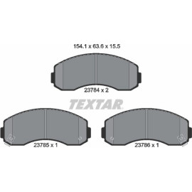 Bremsbelagsatz Kia P. K2500/K2700 2378401
