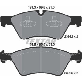 Bremsbelagsatz Db P. W164 Ml/X164/W251/W211 4-Matic 2392201