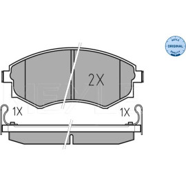 MEYLE Bremsbelagsatz Hyundai Elantra/Lantra/Matrix/Sonata 1,5-2,0 16V 93-10 Mit Sensor 025 217 2517/W MEYLE Bremsbelagsatz Hyundai Elantra/Lantra/Matrix/Sonata 1,5-2,0 16V 93-10 Mit Sensor 025 217 2517/W