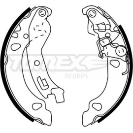 TOMEX brakes Bremsbackensatz TX 22-36