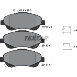 Bremsbelagsatz Toyota P. Avensis 03 2376802