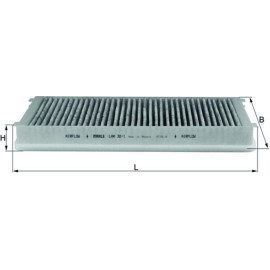 MAHLE Filter, Innenraumluft LAK 32/1