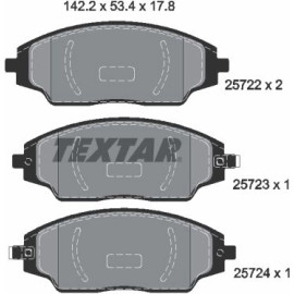 Bremsbelagsatz Chevrolet P. Aveo 1.2-1.8 11 2572201