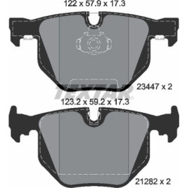 Bremsbelagsatz Bmw T. E65 01- 730-735 2344702
