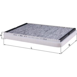 MAHLE Filter, Innenraumluft LAK 75 MAHLE Filter, Innenraumluft LAK 75