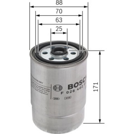 Kraftstofffilter F 026 402 013