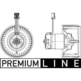 Innenraumgebläse AB 71 000P