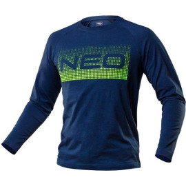 Premium Vollärmeliges T-Shirt, Neo-Print, Größe Xl 81-619-XL