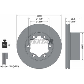 Bremsscheibe 92295303