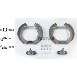 Satz Bremsbacken Peugeot Partner 96 84053901